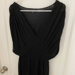 Banana Republic size large black dress.